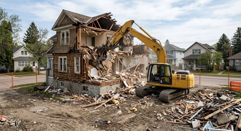 Home Demolition Service in Sacramento, CA