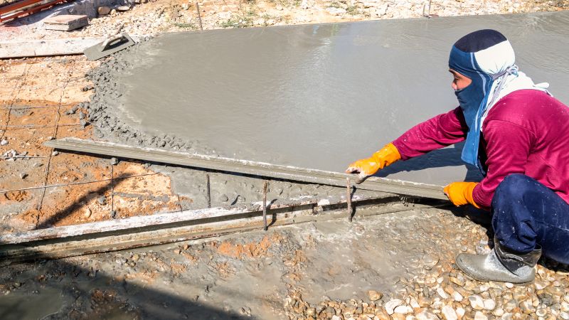 Cleared Sidewalk Area